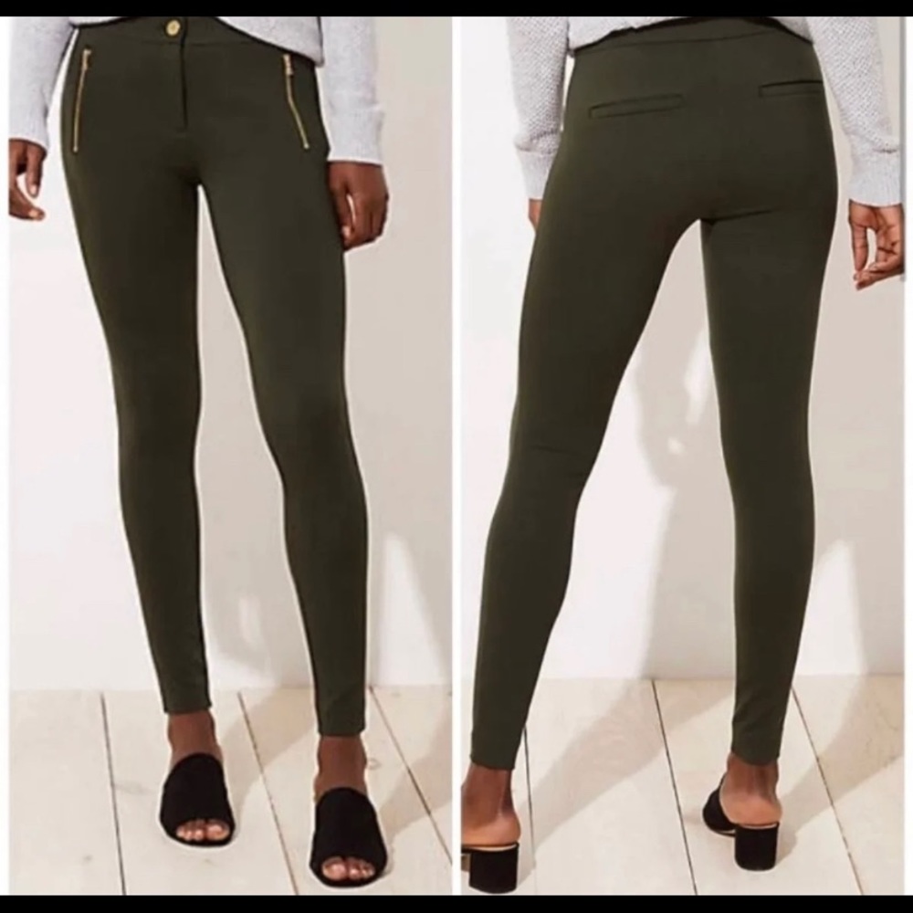 LOFT Zipper Legging
